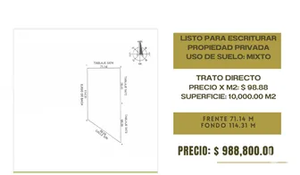 NEX-279516 - Terreno en Venta en Tixkuncheil, CP 97452, Yucatán.