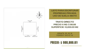 NEX-279517 - Terreno en Venta en Tixkuncheil, CP 97452, Yucatán.