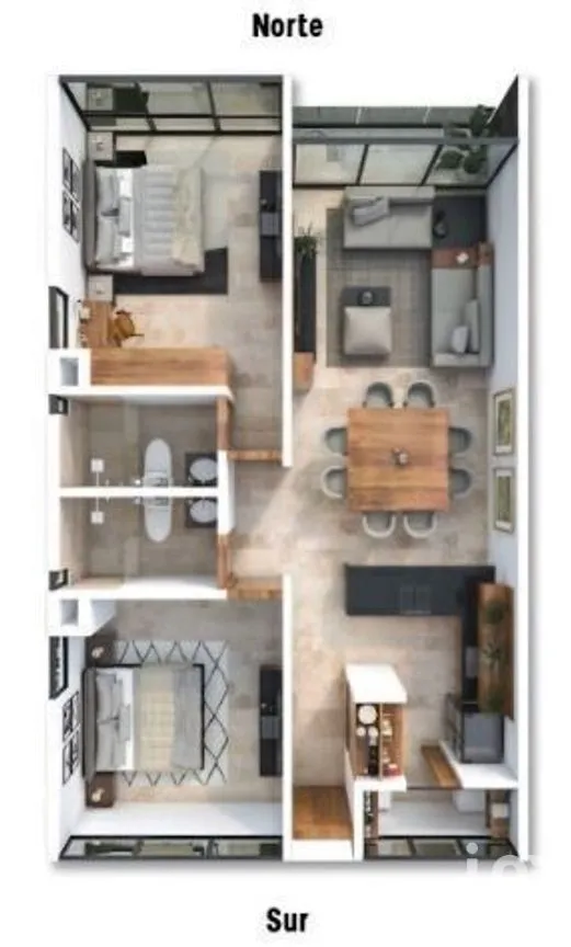 Departamento en Venta en Santa Gertrudis Copo, Mérida, Yucatán | NEX-279600 | iad México | Foto 4 de 17