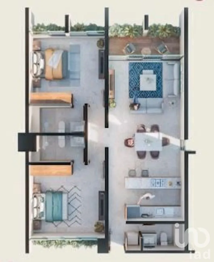 Departamento en Venta en Residencial Colonia México, Mérida, Yucatán | NEX-279601 | iad México | Foto 1 de 16