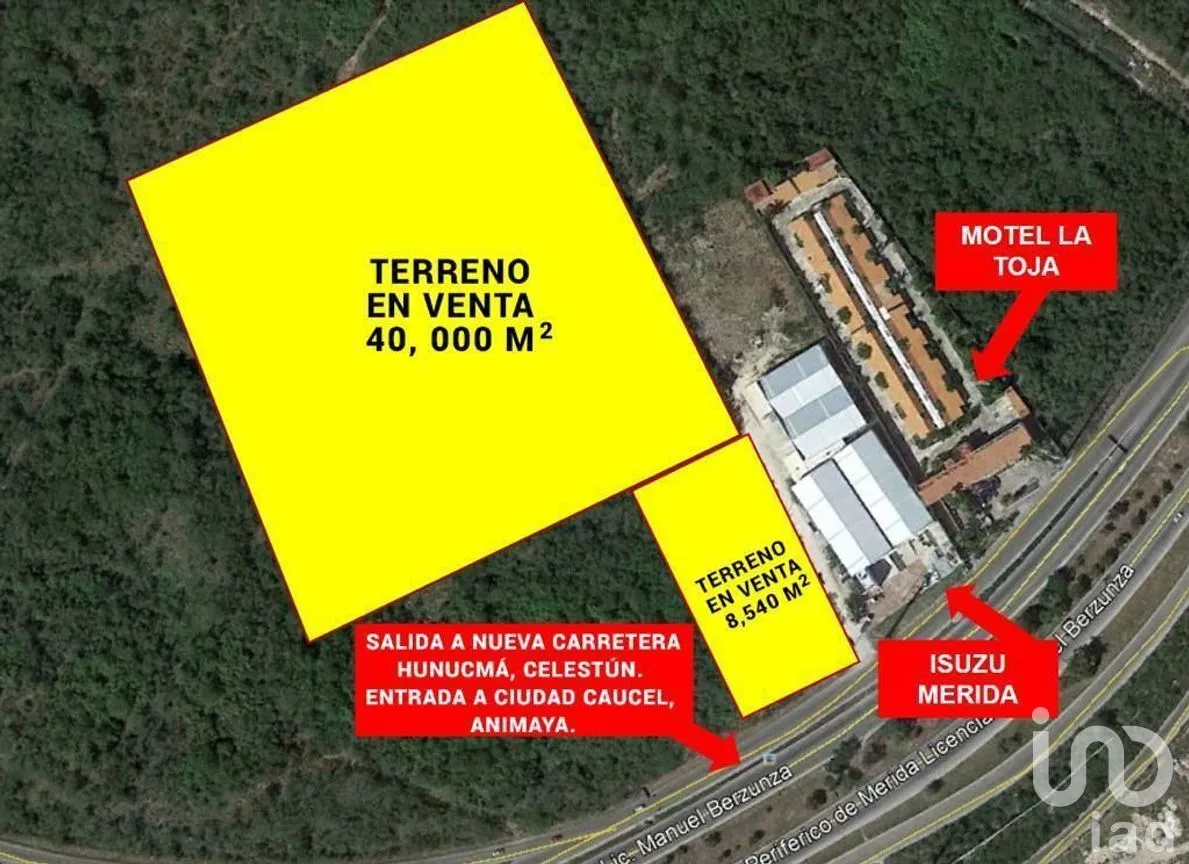 Terreno en Venta en Caucel, Mérida, Yucatán | NEX-289061 | iad México | Foto 1 de 1