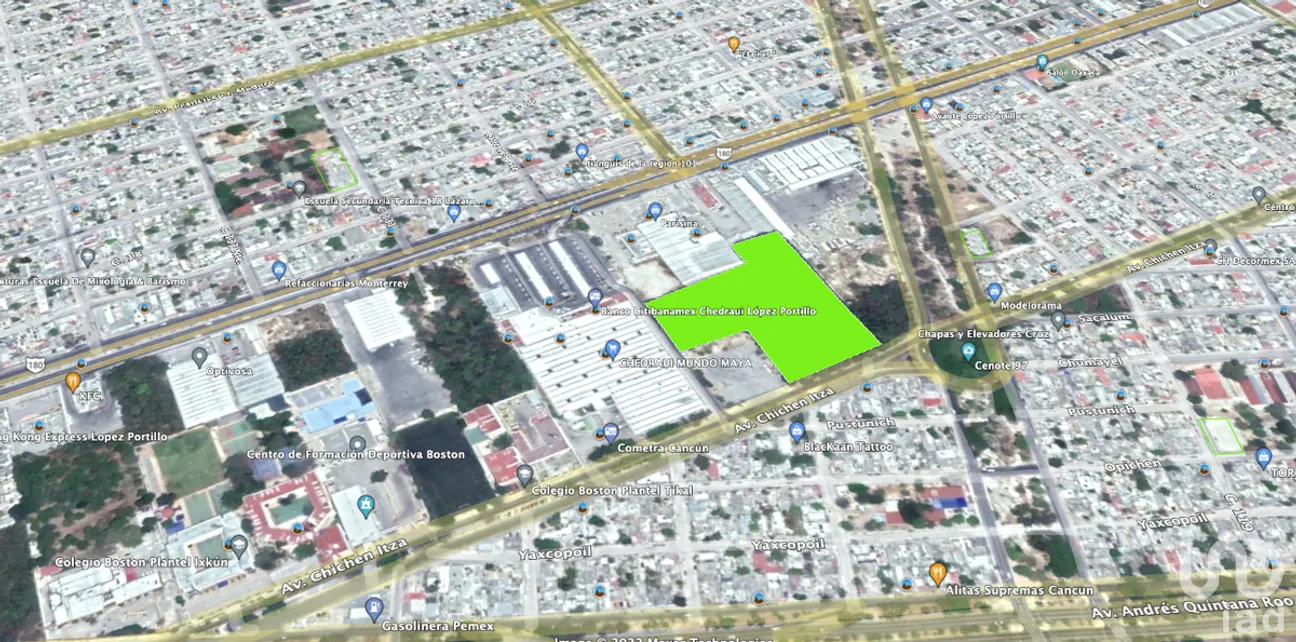 Terreno en Venta en Cancún Centro, Benito Juárez, Quintana Roo | NEX-289073 | iad México | Foto 2 de 2