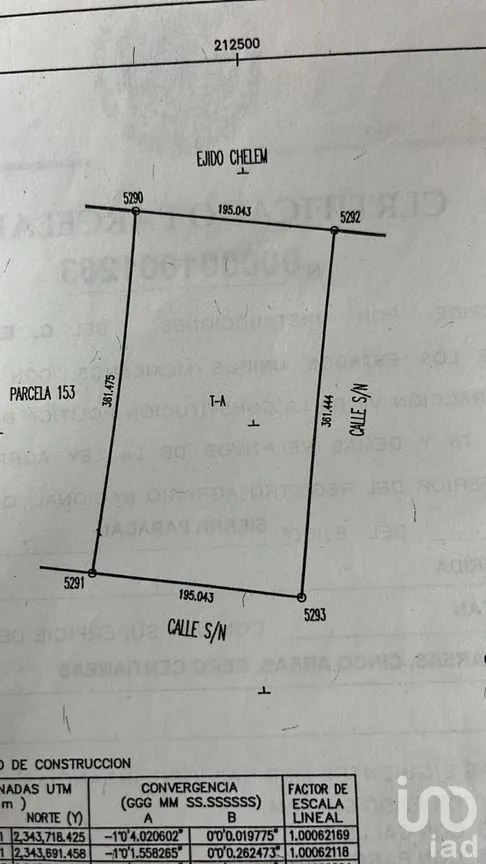 Terreno en Venta en Sierra Papacal, Mérida, Yucatán | NEX-289120 | iad México | Foto 3 de 4