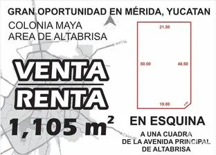 NEX-289306 - Terreno en Venta en Maya, CP 97134, Yucatán.