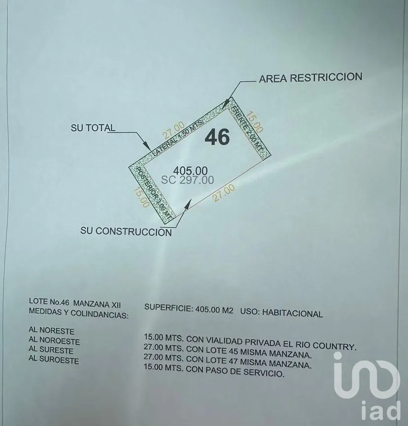 Terreno en Venta en Club de Golf la Loma, San Luis Potosí, San Luis Potosí | NEX-228287 | iad México | Foto 2 de 2