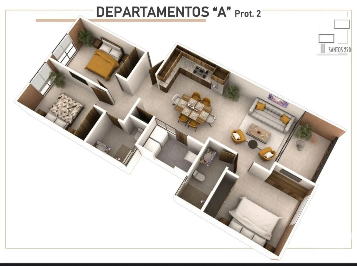 Departamento en Venta en Tequisquiapan, San Luis Potosí, San Luis Potosí | NEX-228325 | iad México | Foto 8 de 14