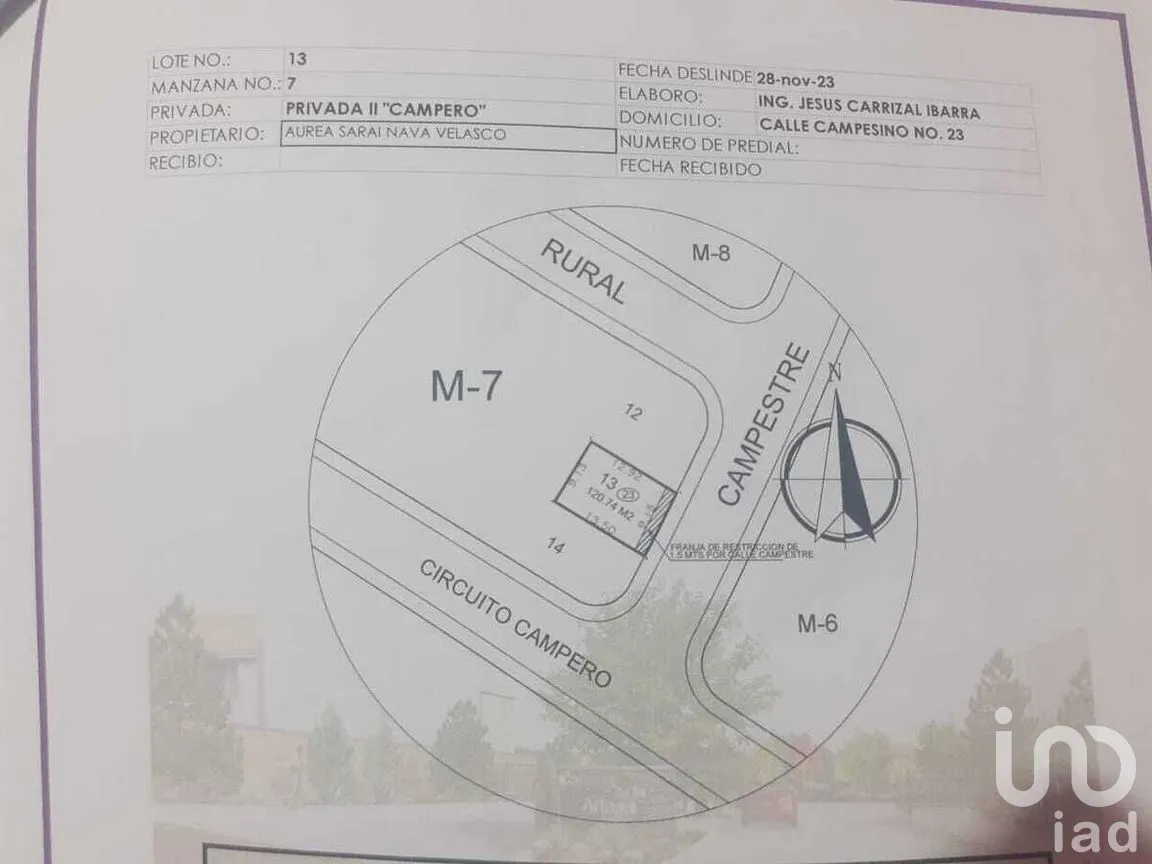 Terreno en Venta en Lomas de la Virgen, San Luis Potosí, San Luis Potosí | NEX-267945 | iad México | Foto 3 de 7