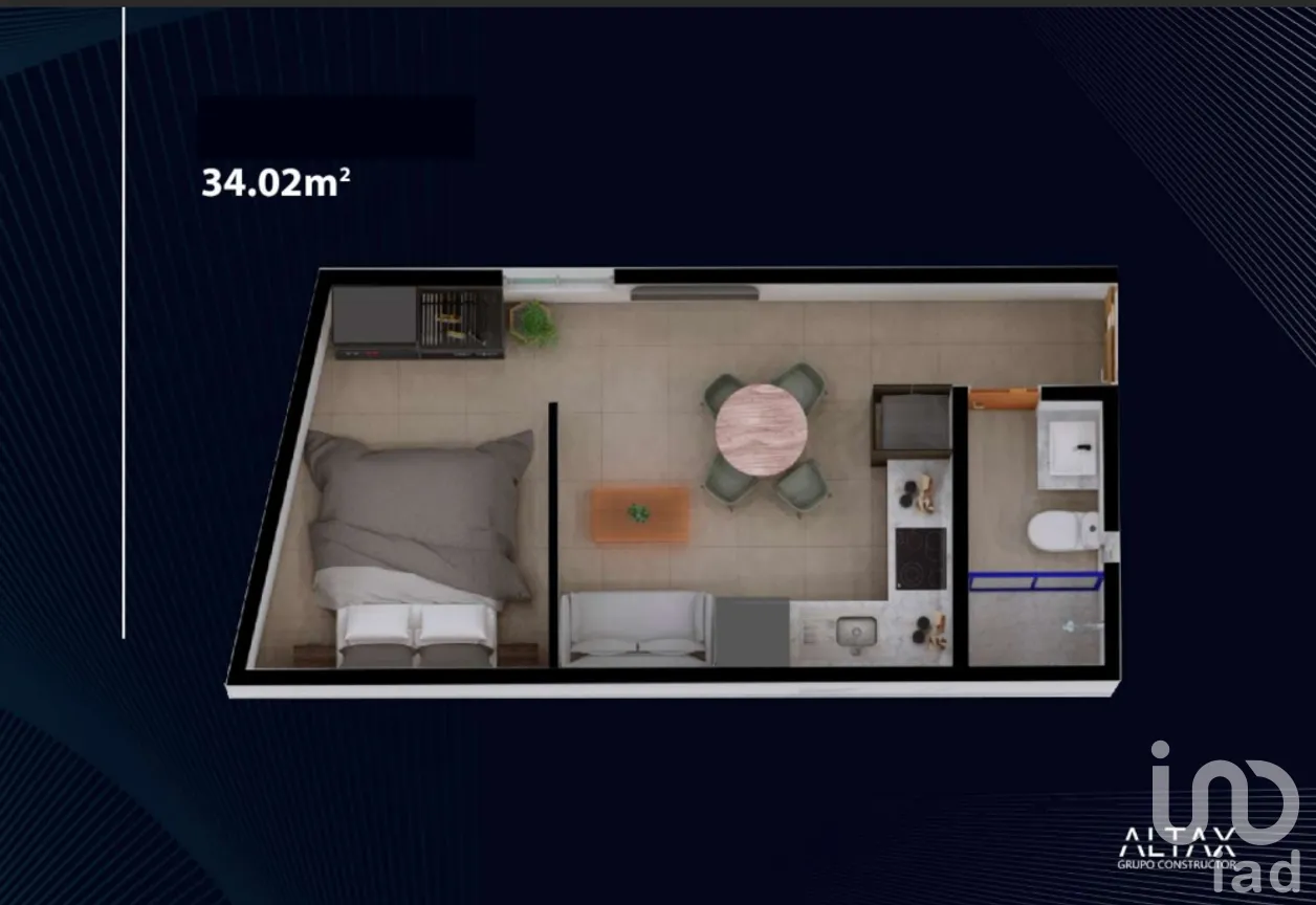 Departamento en Venta en Arboledas Jacarandas, San Luis Potosí, San Luis Potosí | NEX-268204 | iad México | Foto 7 de 7