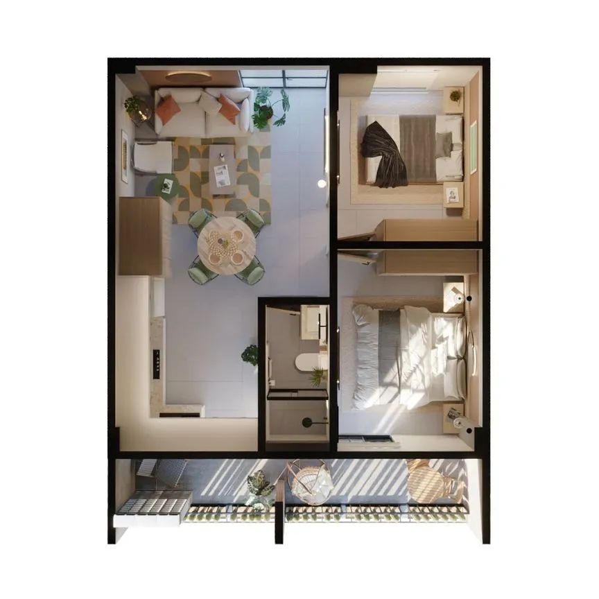 Departamento en Venta en San Juan de Guadalupe, San Luis Potosí, San Luis Potosí | NEX-273293 | iad México | Foto 1 de 1