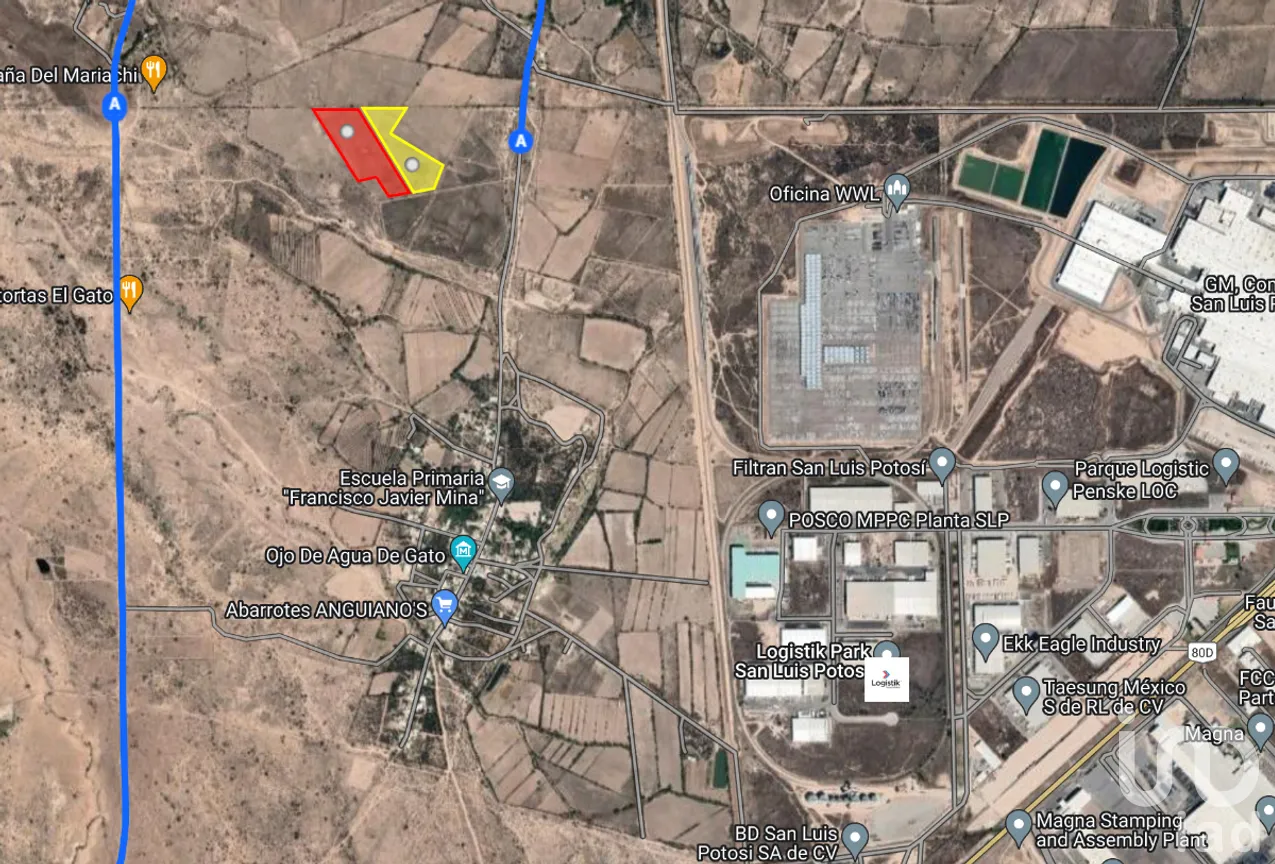 Terreno en Venta en Logistik, Villa de Reyes, San Luis Potosí | NEX-273508 | iad México | Foto 3 de 4