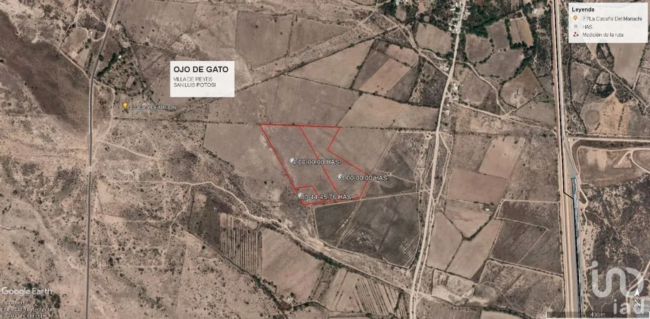 Terreno en Venta en Logistik, Villa de Reyes, San Luis Potosí | NEX-273508 | iad México | Foto 1 de 4