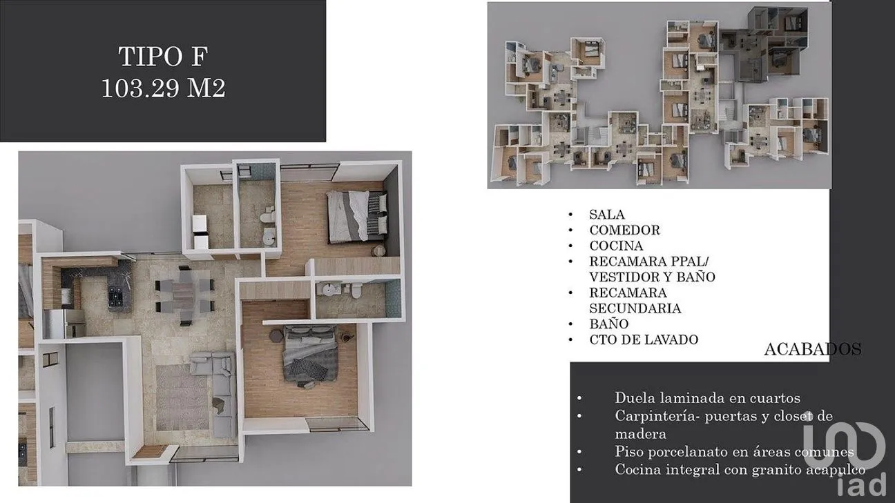Departamento en Venta en Loma Alta, San Luis Potosí, San Luis Potosí | NEX-289342 | iad México | Foto 15 de 19