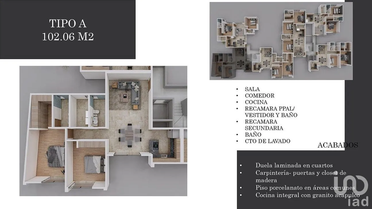 Departamento en Venta en Loma Alta, San Luis Potosí, San Luis Potosí | NEX-289342 | iad México | Foto 10 de 19