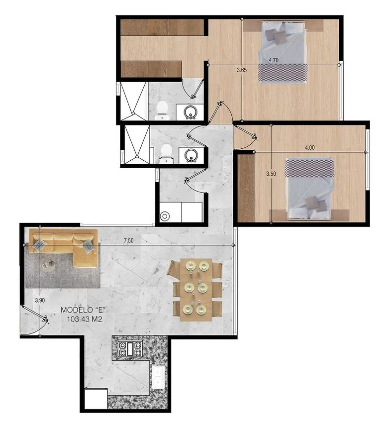 Departamento en Venta en Tequisquiapan, San Luis Potosí, San Luis Potosí | NEX-290337 | iad México | Foto 12 de 14