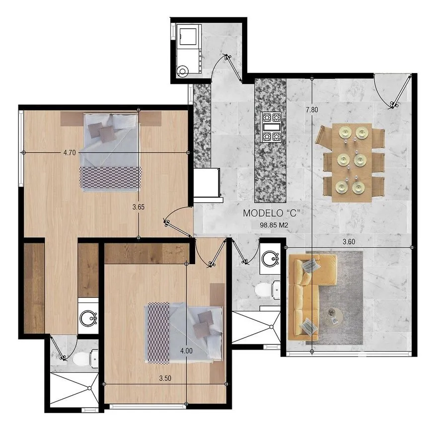 Departamento en Venta en Tequisquiapan, San Luis Potosí, San Luis Potosí | NEX-290337 | iad México | Foto 10 de 14