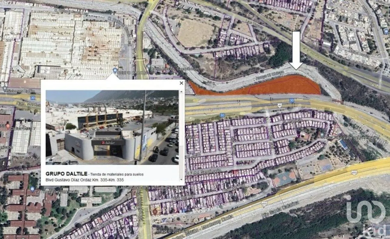 Terreno en Venta en Zona Industrial, San Pedro Garza García, Nuevo León | NEX-291443 | iad México | Foto 2 de 4