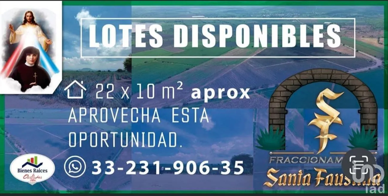 Terreno en Venta en Lindavista, Ocotlán, Jalisco | NEX-229476 | iad México | Foto 1 de 6
