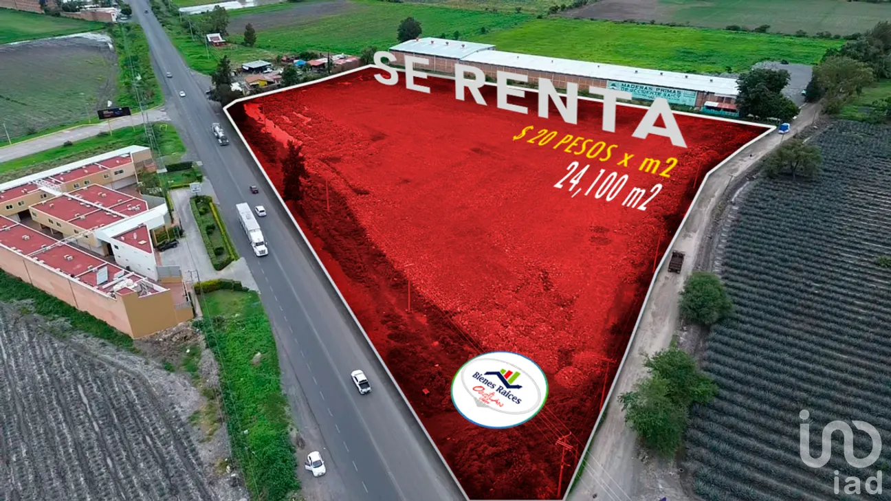 Terreno en Renta en Carretera, Ocotlán, Jalisco | NEX-271219 | iad México | Foto 1 de 5