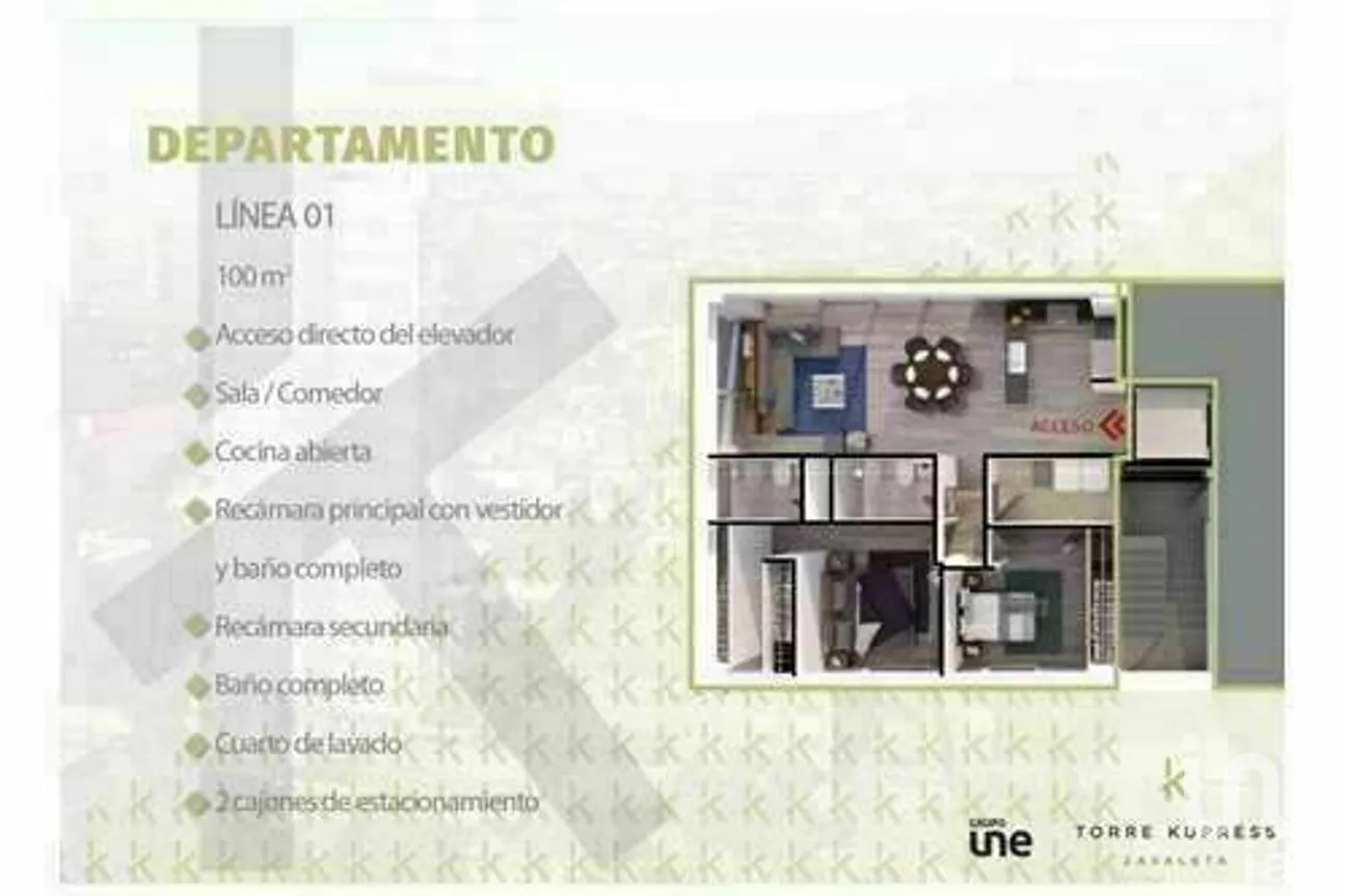 Departamento en Venta en Santa Cruz Buenavista, Puebla, Puebla | NEX-266549 | iad México | Foto 9 de 10