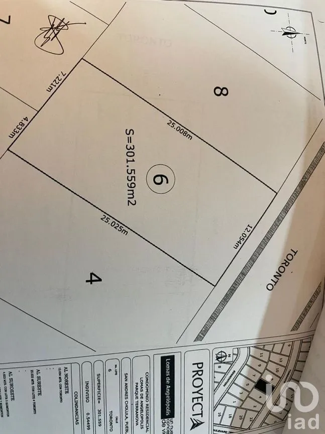 Terreno en Venta en Lomas de Angelópolis II, San Andrés Cholula, Puebla | NEX-266588 | iad México | Foto 6 de 10