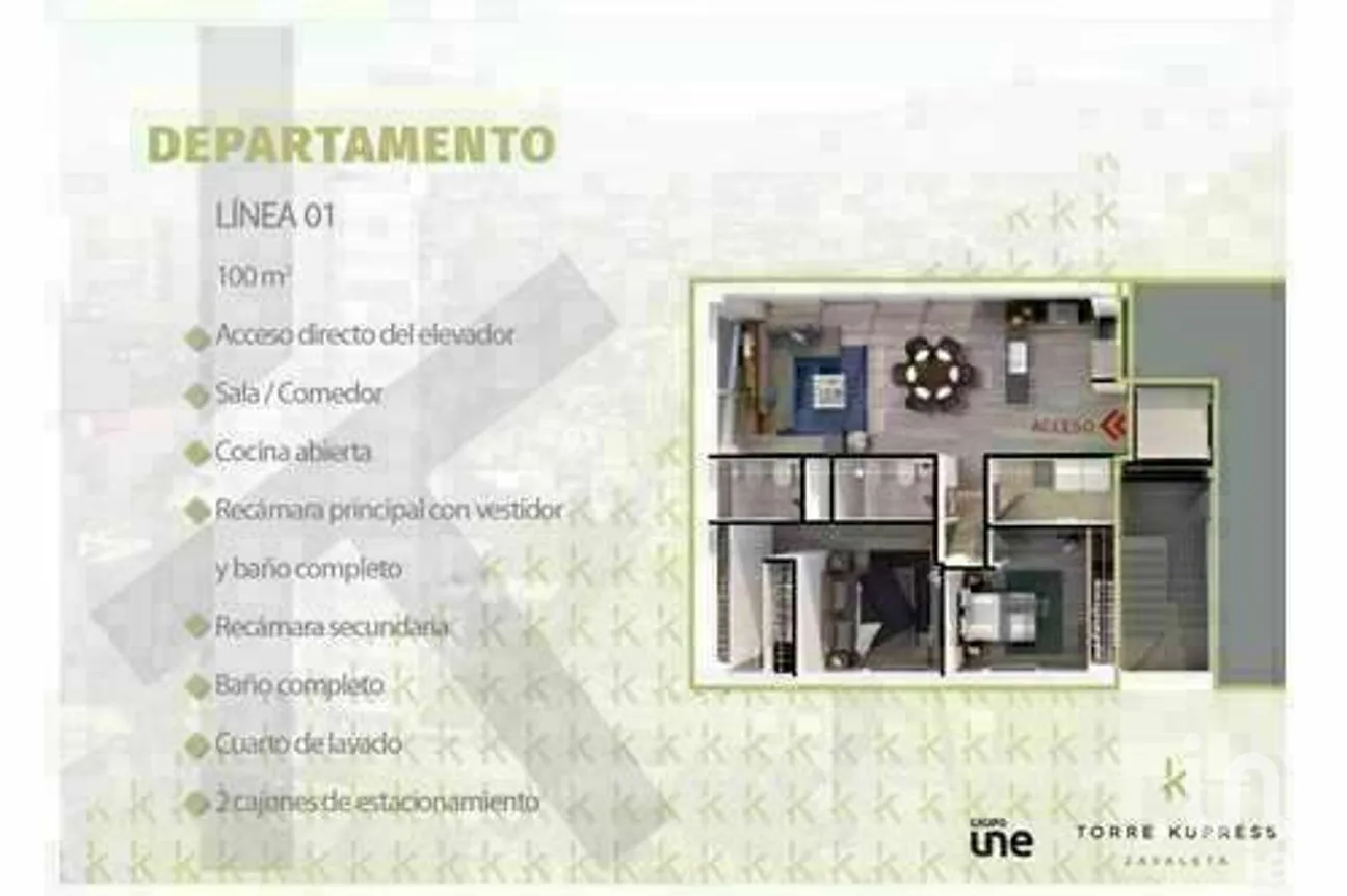 Departamento en Venta en Santa Cruz Buenavista, Puebla, Puebla | NEX-266604 | iad México | Foto 9 de 10