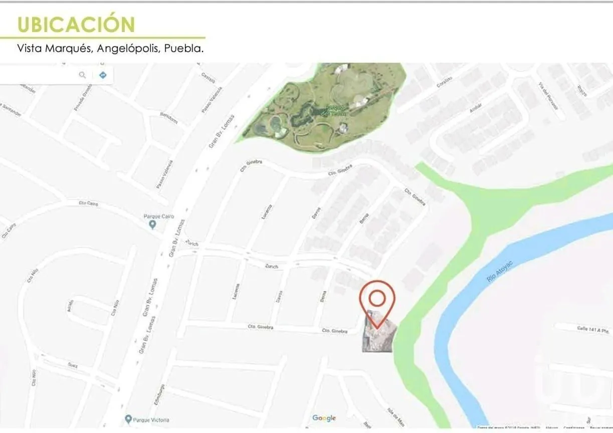 Terreno en Venta en Lomas de Angelópolis, San Andrés Cholula, Puebla | NEX-266639 | iad México | Foto 2 de 3