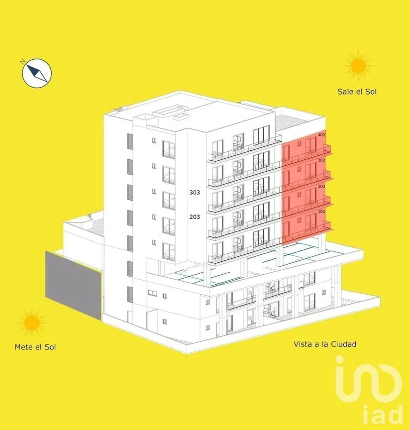 Departamento en Venta en La Paz, Puebla, Puebla | NEX-266651 | iad México | Foto 6 de 7