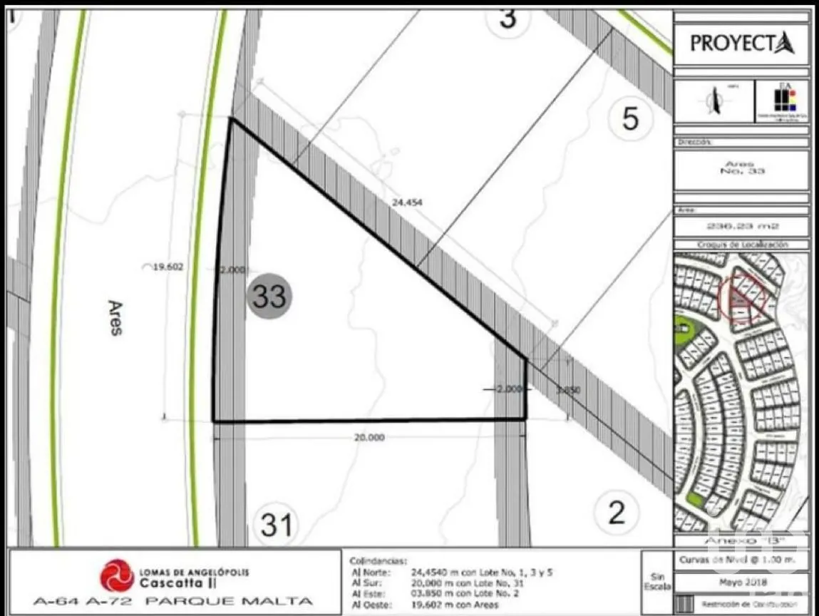 Terreno en Venta en Lomas de Angelópolis, San Andrés Cholula, Puebla | NEX-271830 | iad México | Foto 4 de 6