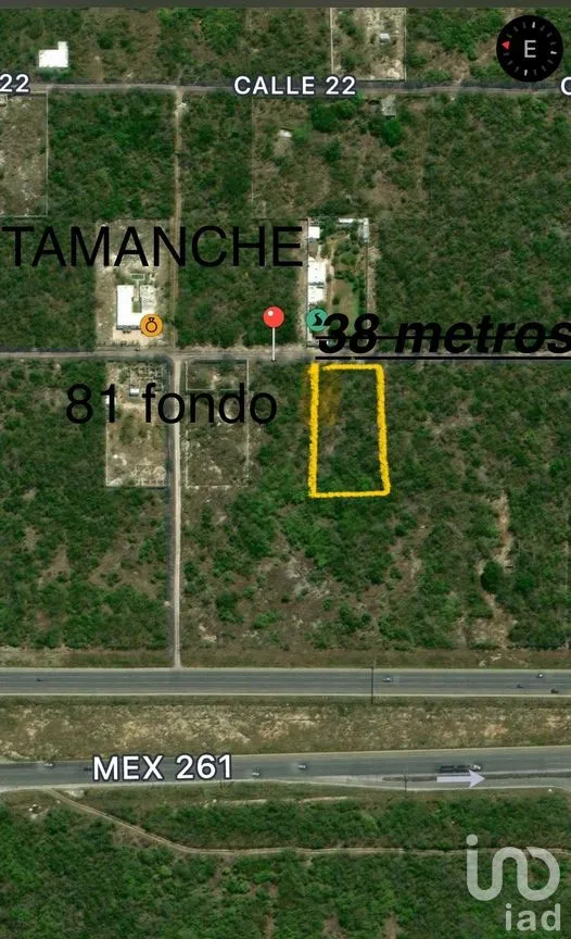 Terreno en Venta en Tamanché, Mérida, Yucatán | NEX-226699 | iad México | Foto 2 de 5