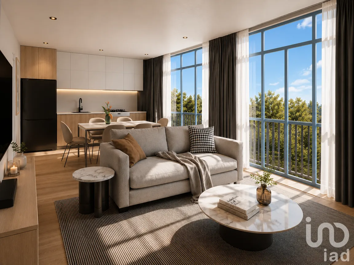 Departamento en Venta en Del Valle Norte, Benito Juárez, Ciudad de México | NEX-233497 | iad México | Foto 2 de 13