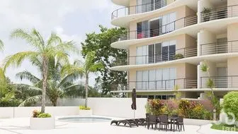 NEX-32680 - Departamento en Venta, con 2 recamaras, con 2 baños, con 89 m2 de construcción en Cancún Centro, CP 77500, Quintana Roo.