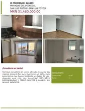 NEX-236726 - Oficina en Venta, con 1 recamara, con 43 m2 de construcción en Privadas del Pedregal, CP 78295, San Luis Potosí.