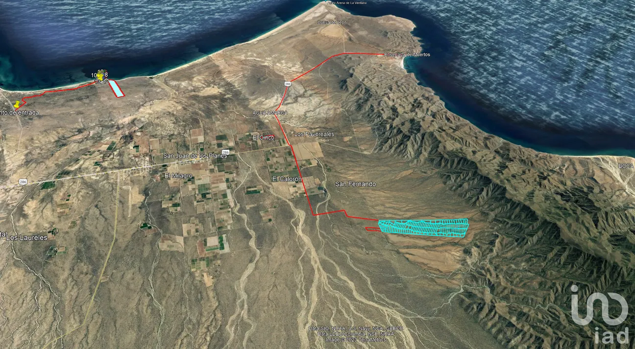 Terreno en Venta en Ensenada de Muertos, La Paz, Baja California Sur | NEX-172518 | iad México | Foto 9 de 22