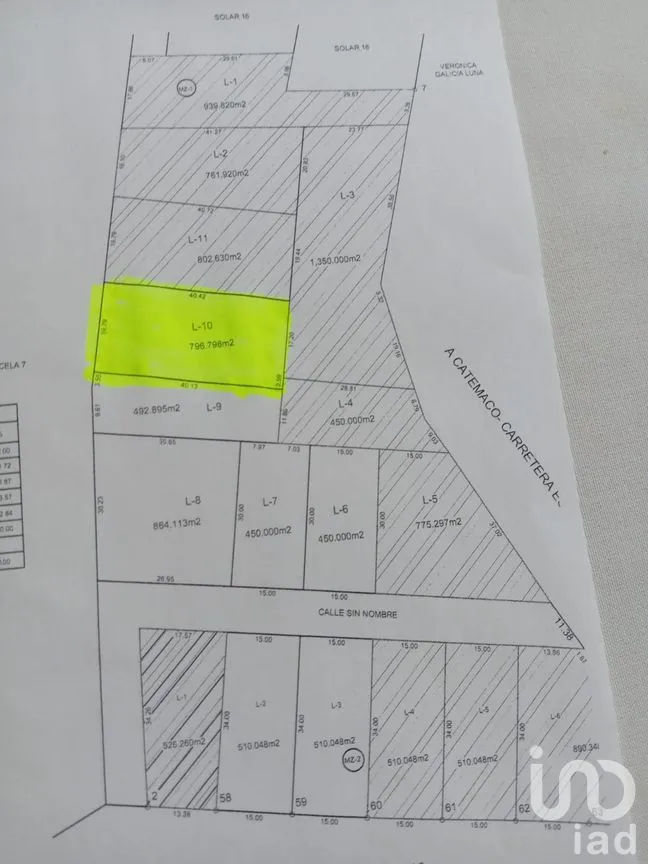 Terreno en Venta en Dos de Abril (Montepío Chiquito), San Andrés Tuxtla, Veracruz de Ignacio de la Llave | NEX-177311 | iad México | Foto 18 de 18