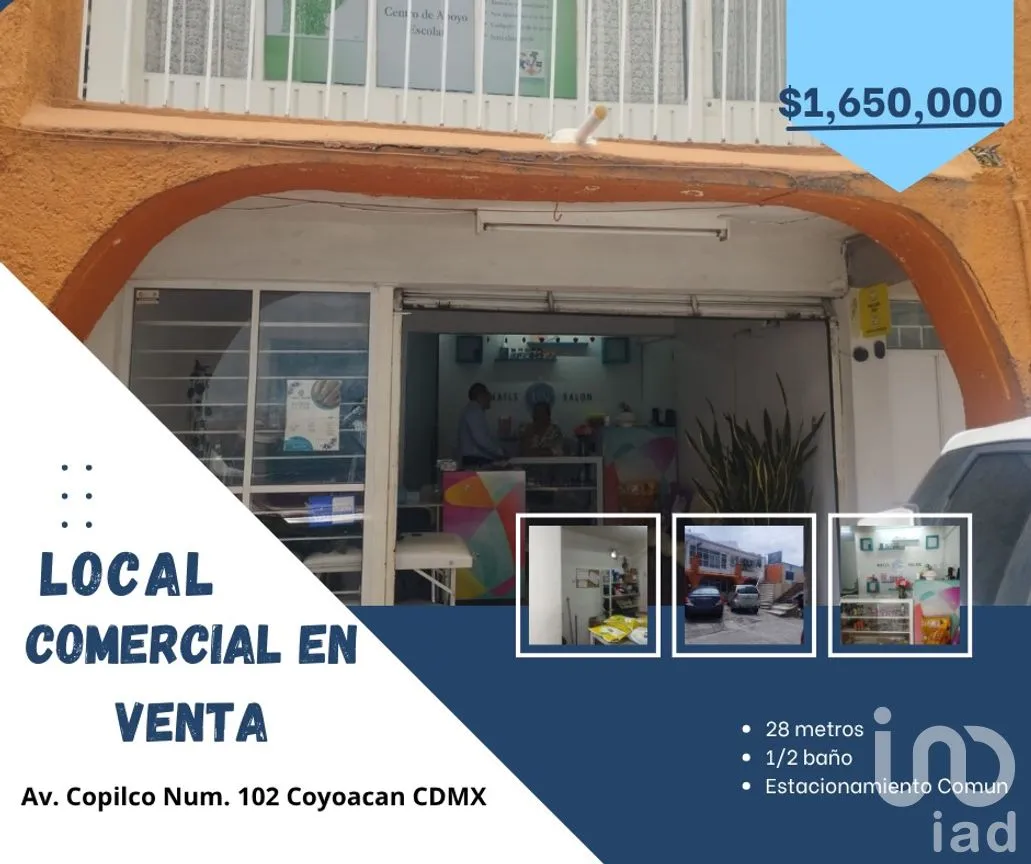 Local en Venta en Copilco El Bajo, Coyoacán, Ciudad de México | NEX-262159 | iad México | Foto 10 de 10