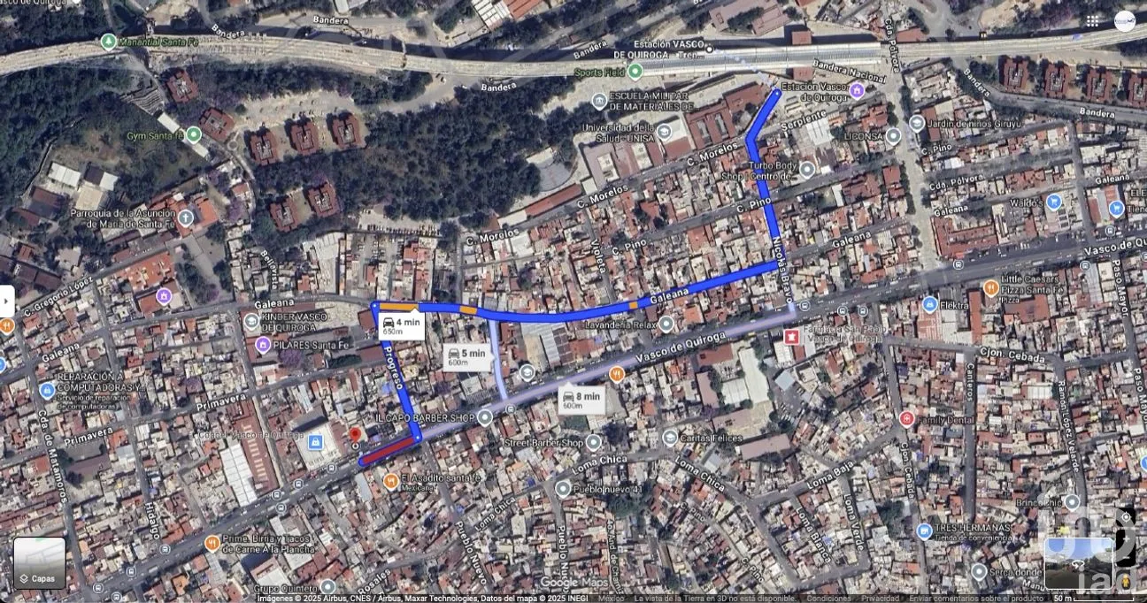 Terreno en Venta en Santa Fe, Álvaro Obregón, Ciudad de México | NEX-263267 | iad México | Foto 3 de 8