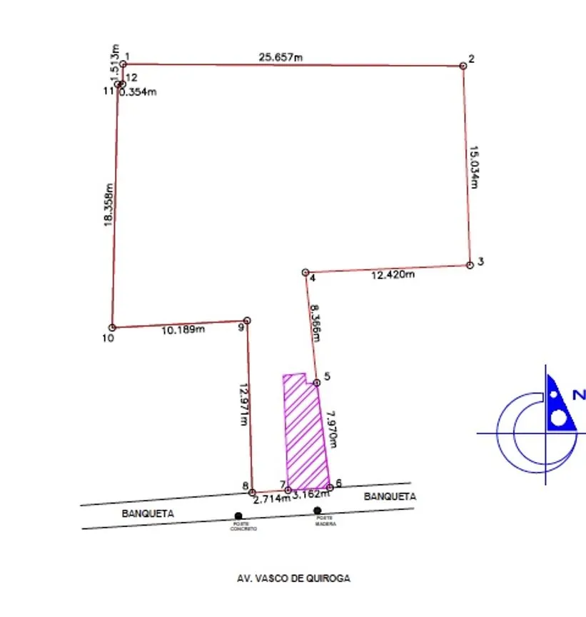 Terreno en Venta en Santa Fe, Álvaro Obregón, Ciudad de México | NEX-263267 | iad México | Foto 1 de 8