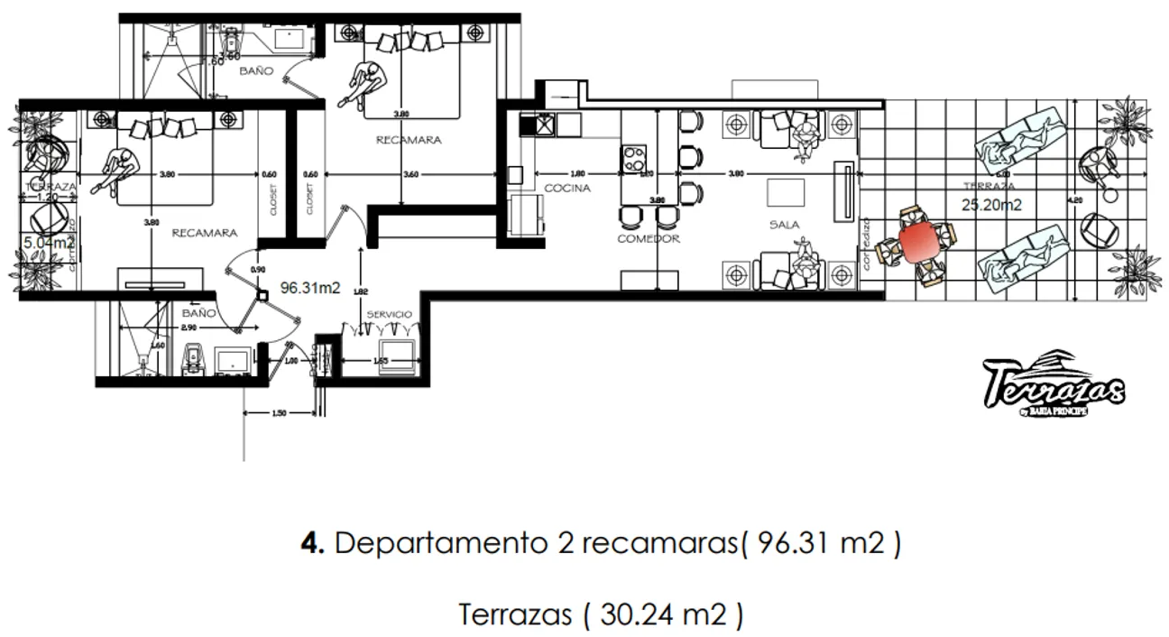 Departamento en Venta en Akumal, Tulum, Quintana Roo | NEX-267044 | iad México | Foto 9 de 12