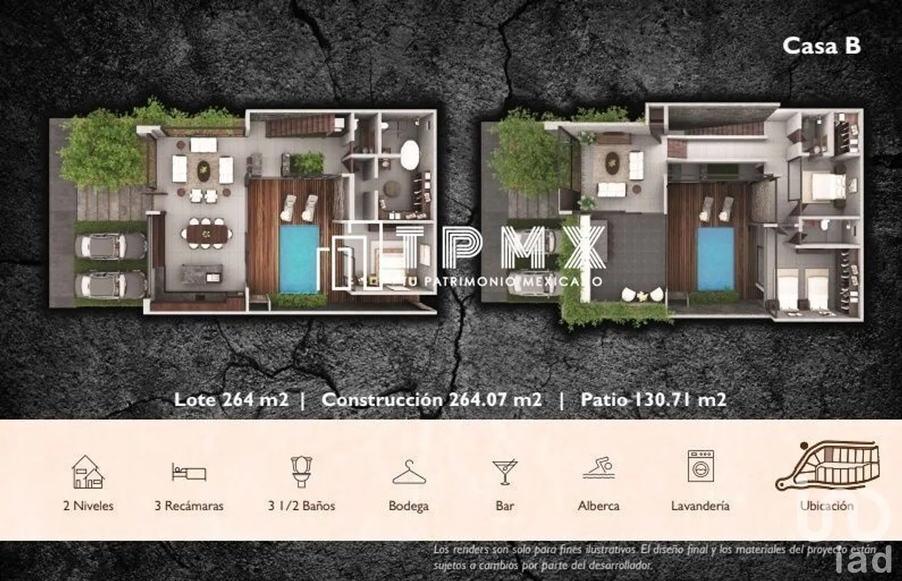 Casa en Venta en Akumal, Tulum, Quintana Roo | NEX-267070 | iad México | Foto 4 de 5