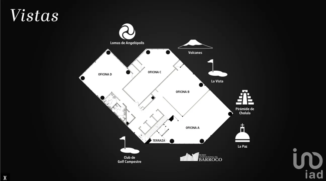 Oficina en Venta en Corredor Comercial Desarrollo Atlixcayotl, Puebla, Puebla | NEX-227893 | iad México | Foto 11 de 12