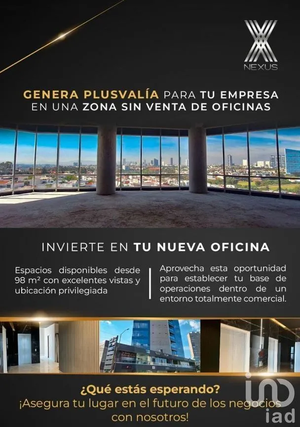 Oficina en Venta en Corredor Comercial Desarrollo Atlixcayotl, Puebla, Puebla | NEX-227893 | iad México | Foto 7 de 12