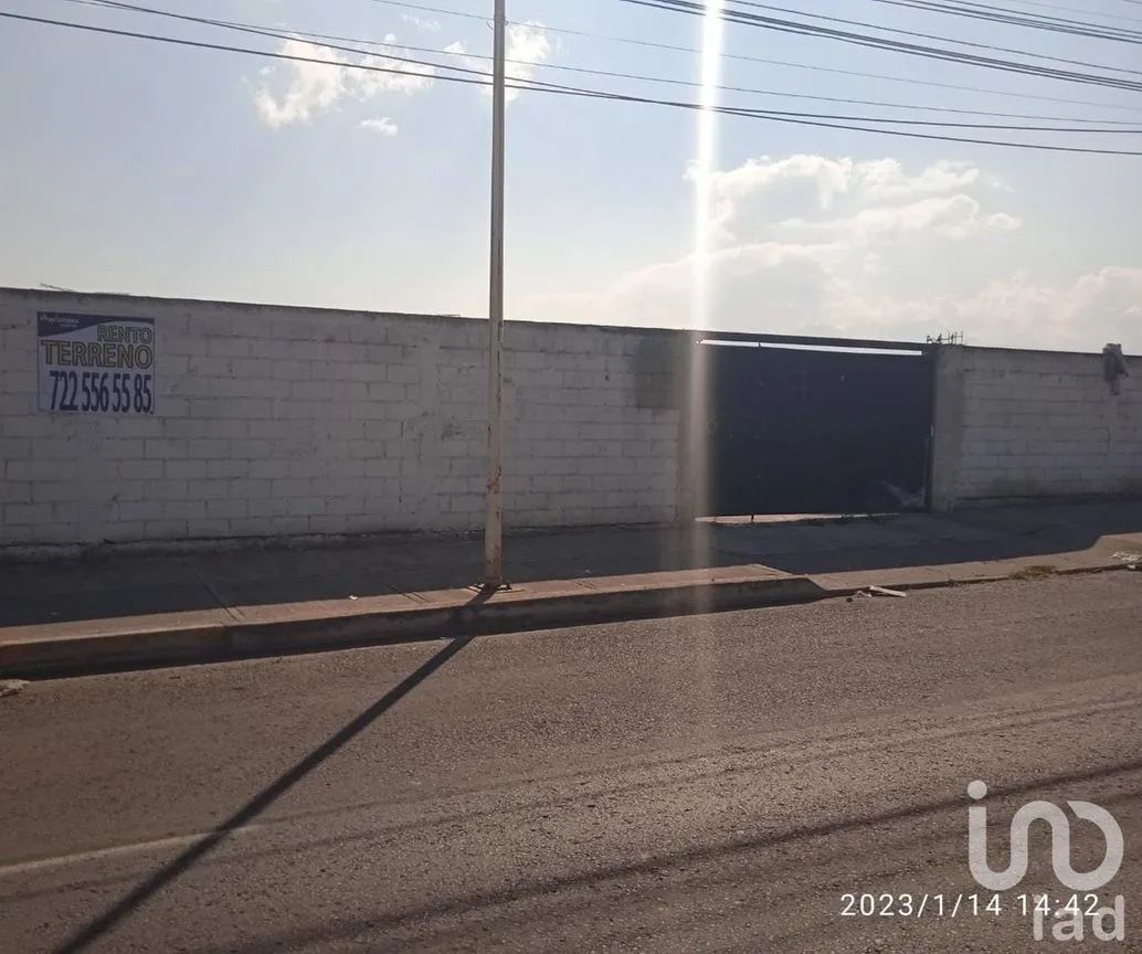 Terreno en Renta en La Michoacana, Metepec, Estado De México | NEX-230038 | iad México | Foto 2 de 9