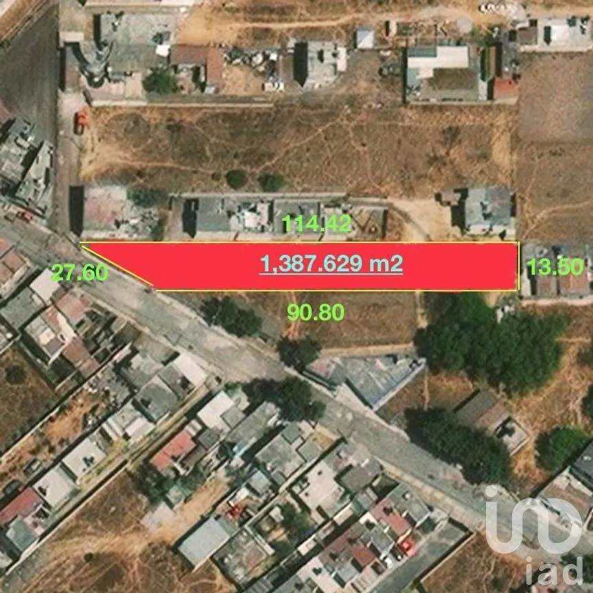 Terreno en Venta en San Pedro Totoltepec, Toluca, Estado de México | NEX-278381 | iad México | Foto 1 de 4