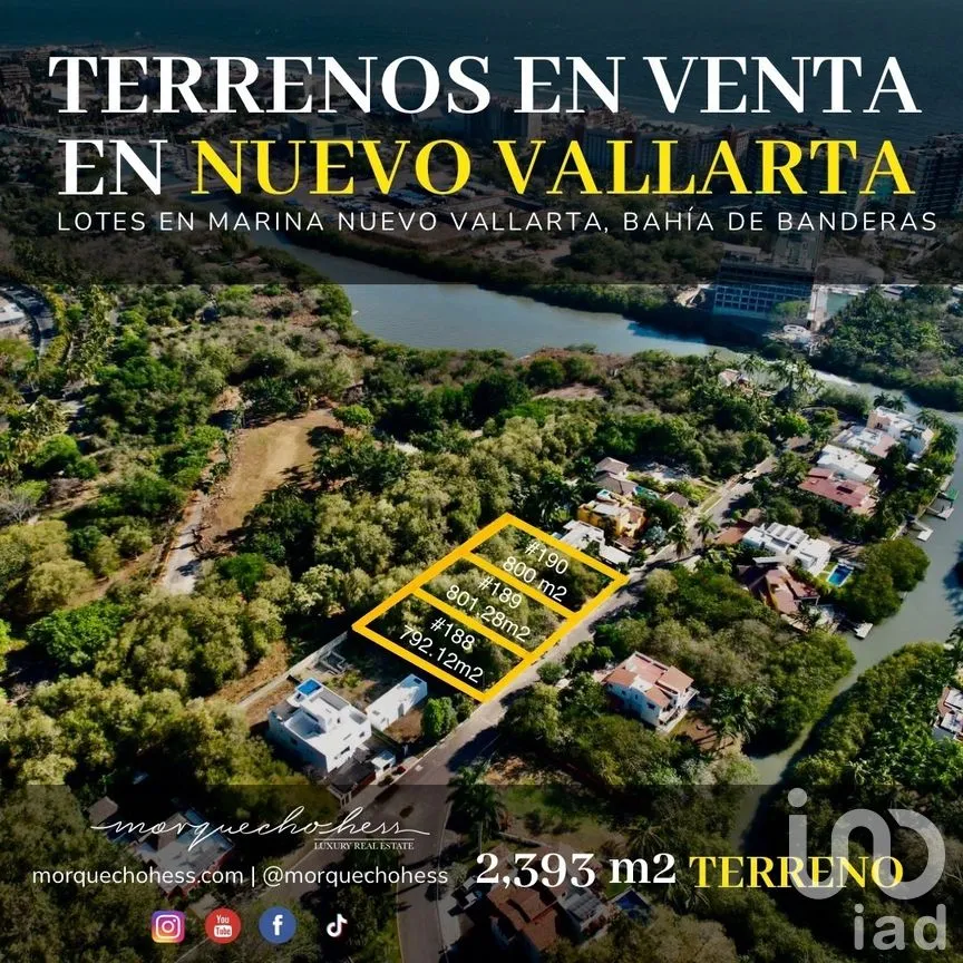 Terreno en Venta en Nuevo Vallarta, Bahía de Banderas, Nayarit | NEX-270200 | iad México | Foto 3 de 3