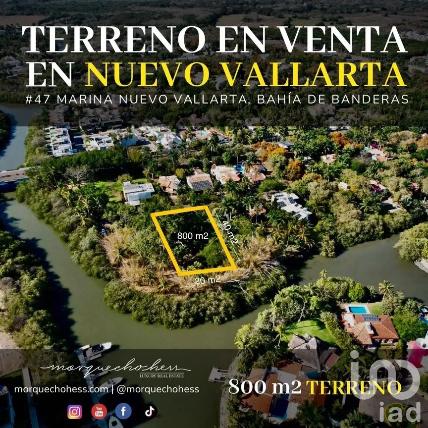 Terreno en Venta en Nuevo Vallarta, Bahía de Banderas, Nayarit | NEX-270203 | iad México | Foto 2 de 3