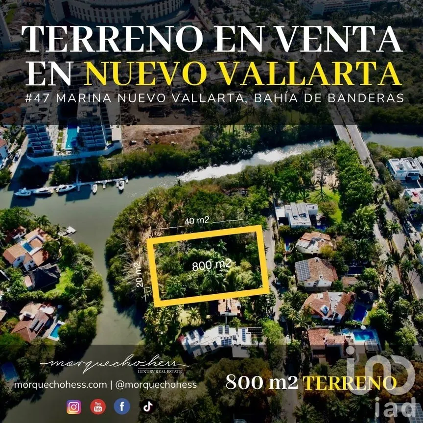 Terreno en Venta en Nuevo Vallarta, Bahía de Banderas, Nayarit | NEX-270203 | iad México | Foto 3 de 3