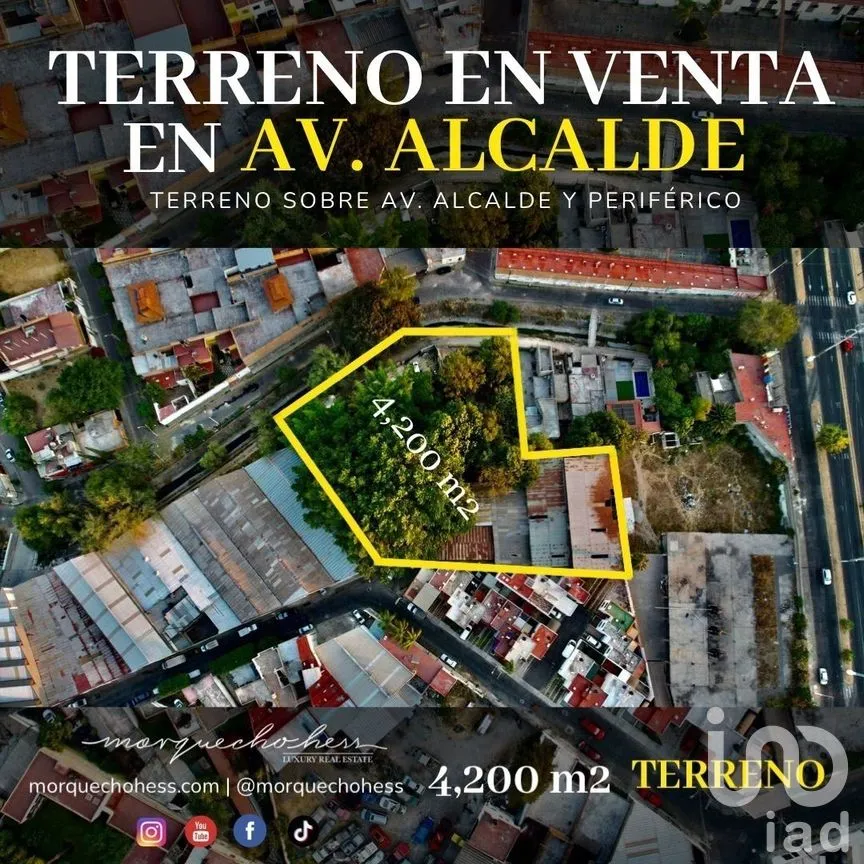 Terreno en Venta en Victor Hugo, Zapopan, Jalisco | NEX-270205 | iad México | Foto 1 de 10