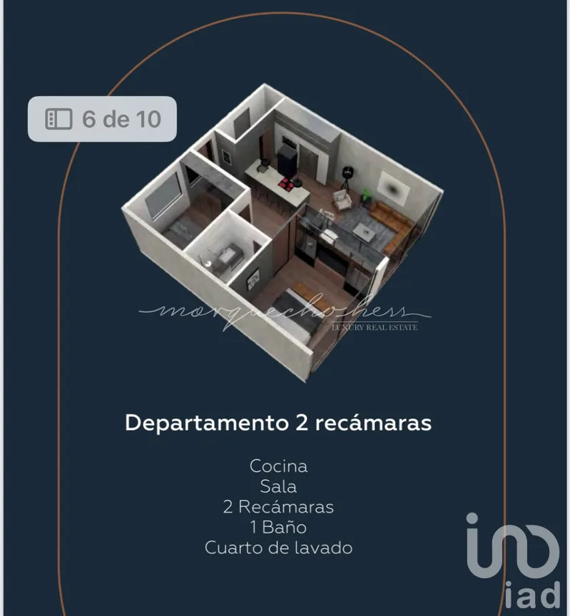 Departamento en Venta en Americana, Guadalajara, Jalisco | NEX-270210 | iad México | Foto 3 de 5