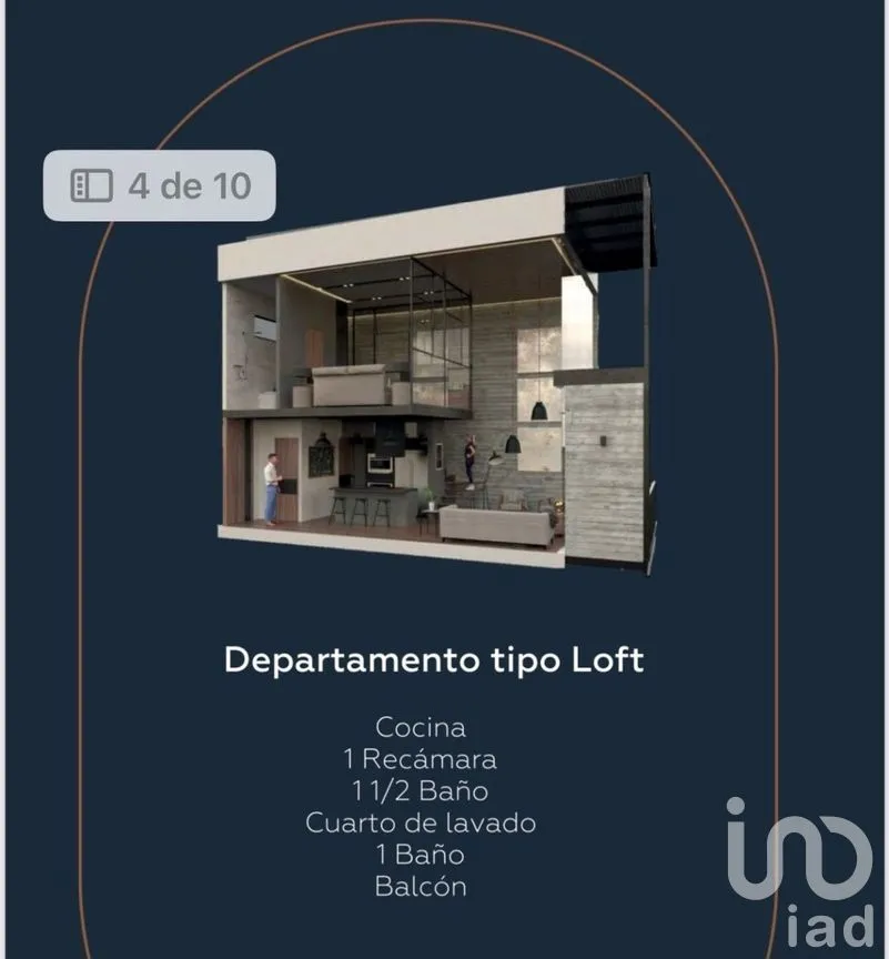 Departamento en Venta en Americana, Guadalajara, Jalisco | NEX-270210 | iad México | Foto 4 de 5