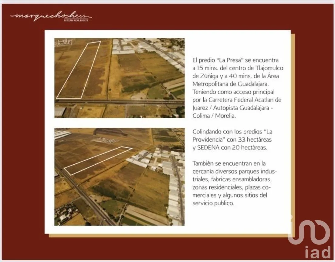 Terreno en Venta en Santa Cruz de las Flores, Tlajomulco de Zúñiga, Jalisco | NEX-270218 | iad México | Foto 5 de 7